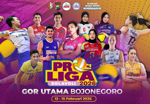 Saksikan Megatron, Neriman hingga Yolla Yuliana di Proliga 2026 Seri Bojonegoro, Buruan Beli Tiketnya!