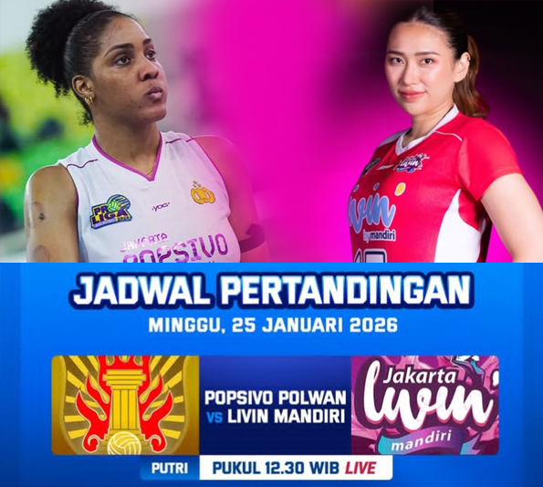 Popsivo Polwan Vs Livin Mandiri: Posivo Harus Bangkit, Jika Tidak Ingin Disalip Yolla Yuliana dan Kawan-Kawan