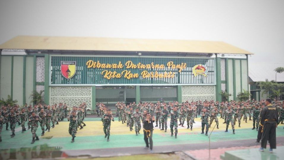 Asah Ketangkasan Prajurit, Kodim 0813 Bojonegoro Intensifkan Pencak Silat Militer