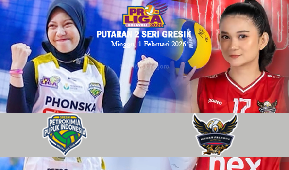 Proliga 2026 Putri: Gresik Phonska Plus Vs Medan Falcons, Waktunya Tuan Rumah Pesta Pora