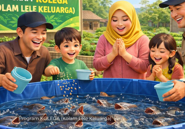 Diperluas, Program KOLEGA di Bojonegoro Sasar KPM Bantuan Budidaya Lele