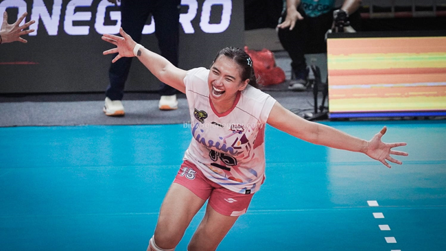 Kalahkan Megatron dan Pertamina Enduro, Yolla Yuliana Bahagia...