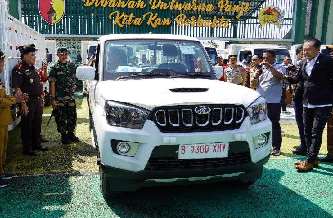 Dandim 0813 Bojonegoro Kawal Distribusi Kendaraan Operasional KDKMP