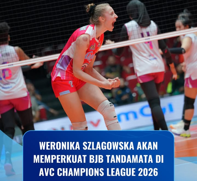 Berlaga di Asia, Bandung BJB Tandamata Diperkuat Weronica...