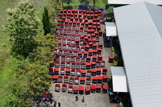 Becak Listrik Bantuan Presiden Prabowo Subianto