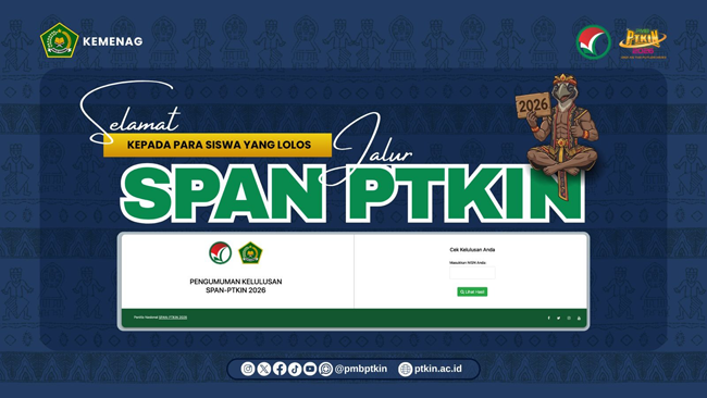 82.274 Siswa Lulus SPAN-PTKIN 2026, Cek Hasilnya Disini..!