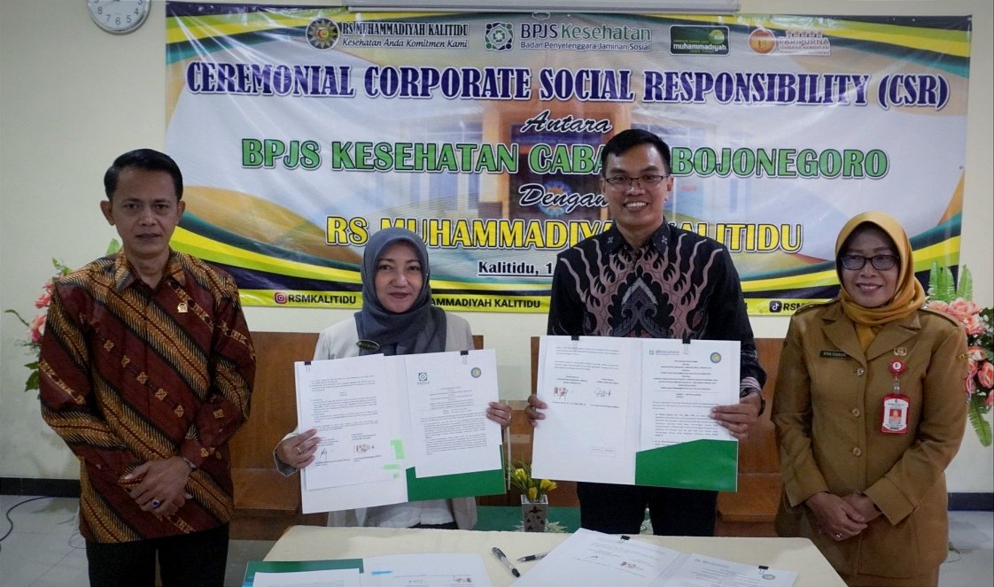 Melalui CSR, BPJS Kesehatan Bojonegoro dan RSM Kalitidu...