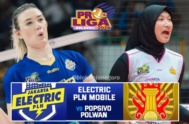 Jakarta Electric PLN Vs Popsivo Polwan: Adu Garang...