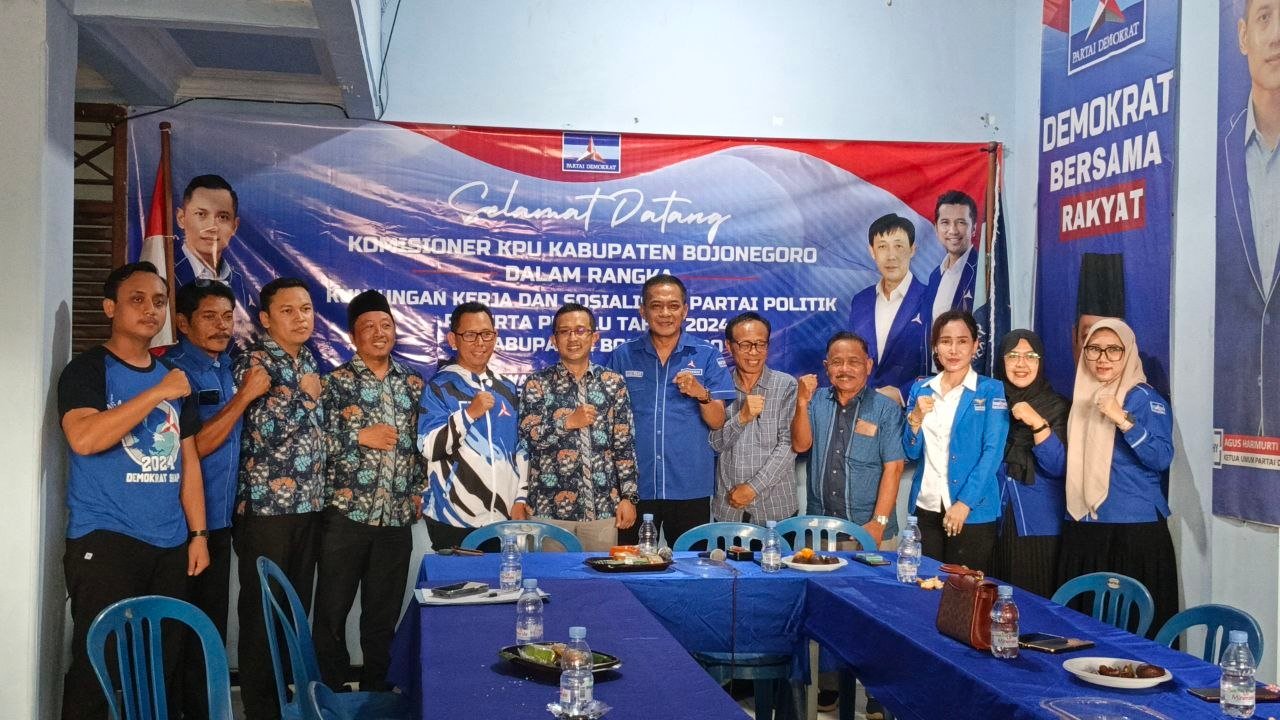 Jelang Pemilu 2029, KPU dan Demokrat Bojonegoro Bahas...