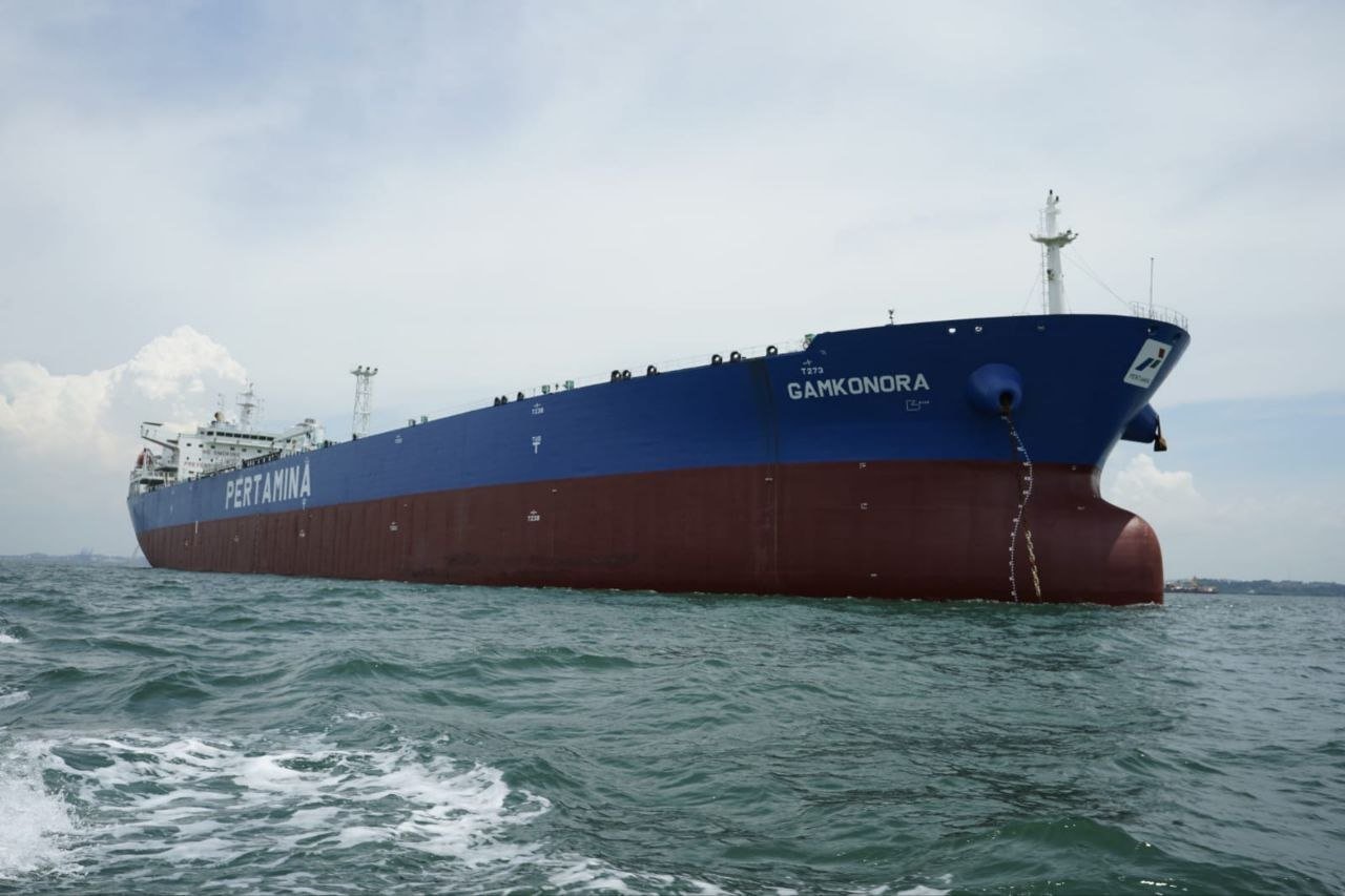 MT Gamkonora Bawa 450 Ribu Barel Crude Oil,...