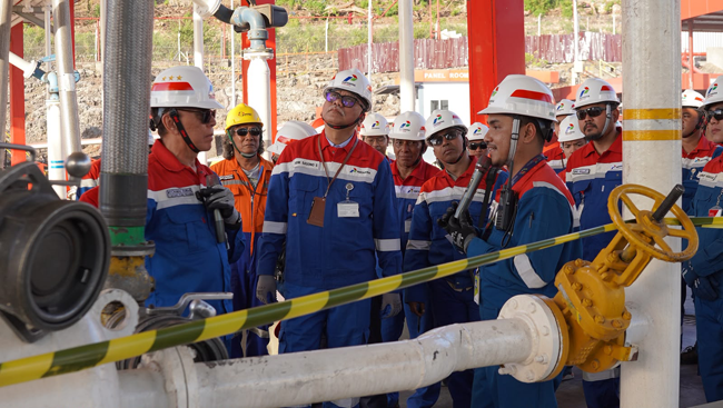 Komut Pertamina Tinjau Keandalan Pasokan Energi di Nusa...