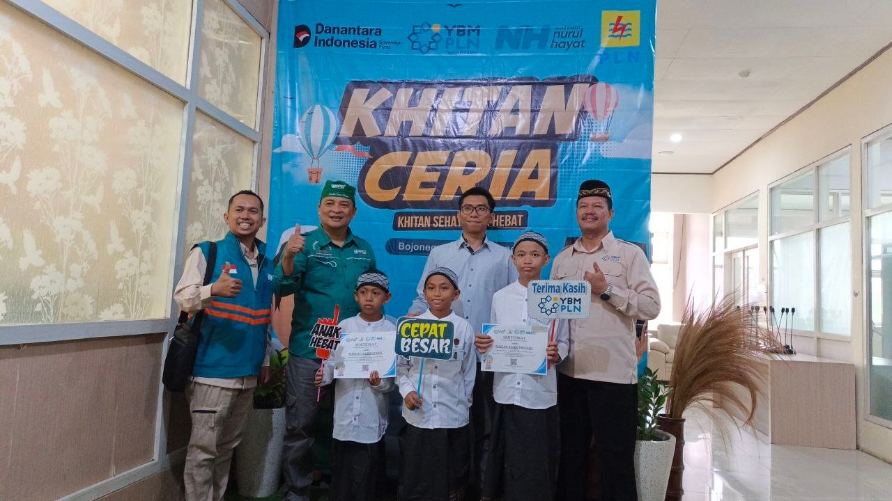 Kolaborasi YBM PLN–Nurul Hayat Hadirkan Khitan Ceria Gratis...