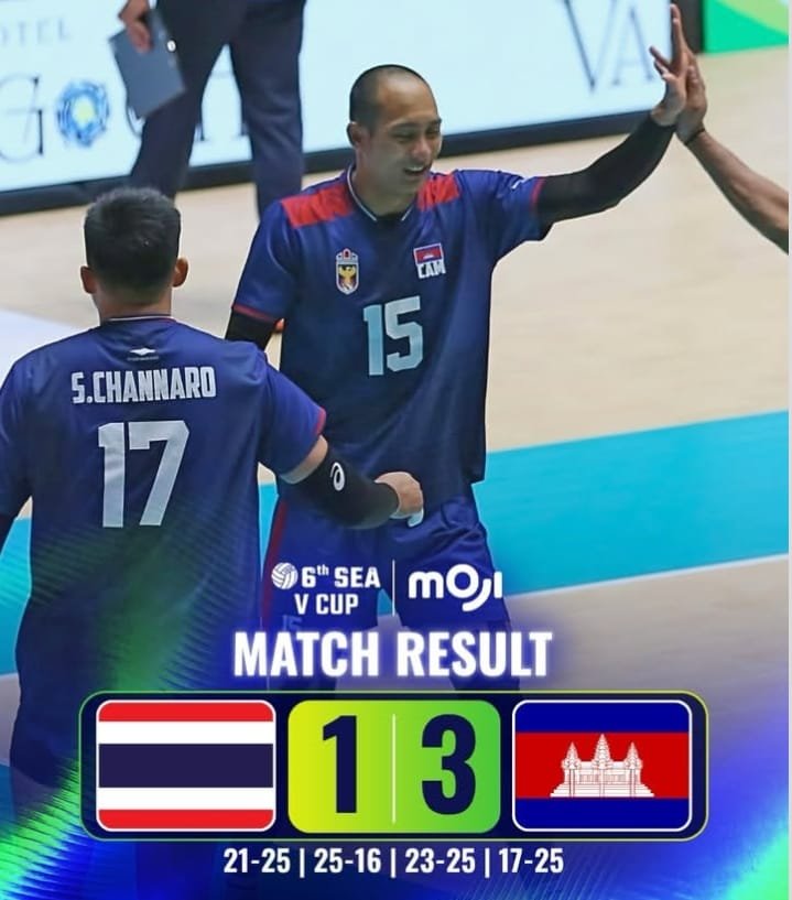 Kejutan..! Lolos Final, Kamboja Kalahkan Thailand 3-1 di...