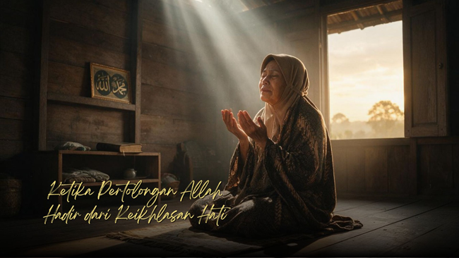 Pertolongan Allah Hadir dari Keikhlasan Hati