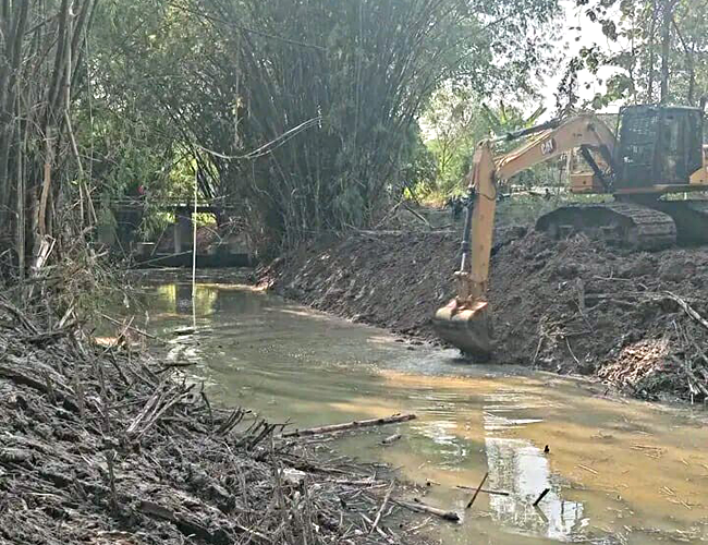 Normalisasi Kali Jambe dan Avur, Dinas PU SDA...