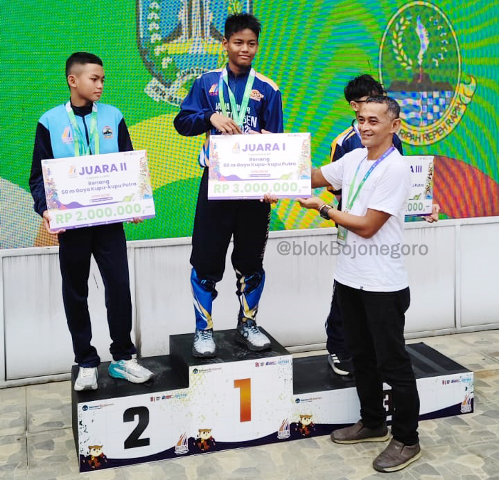 Bangga! Wakili Jawa Timur, Rahendra Bimantara Sabet Emas...