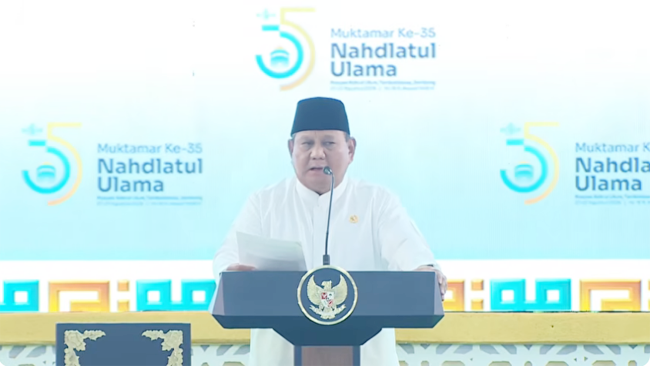 Presiden Prabowo Apresiasi Lagu Syubbaanul Wathan, Petik Satu...