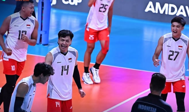 Babak Kedua: Timnas Voli Putra Indonesia Kembali Menang,...