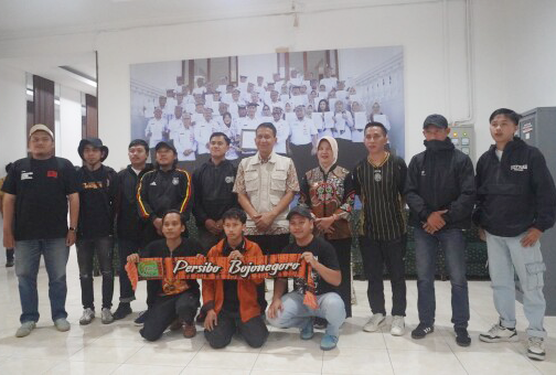 Supporter Persibo Temui Bupati dan Wabup Bojonegoro