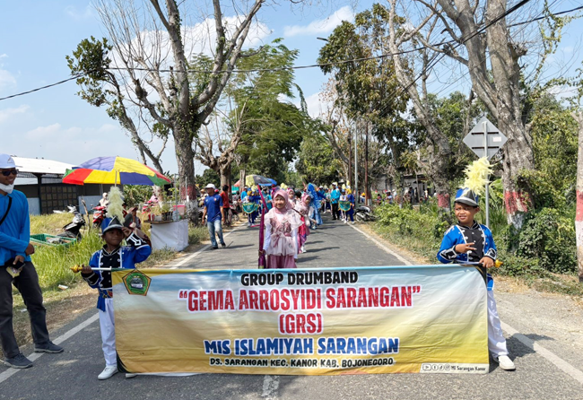 21 Grup Beradu Tangkas di Lomba Drum Band...