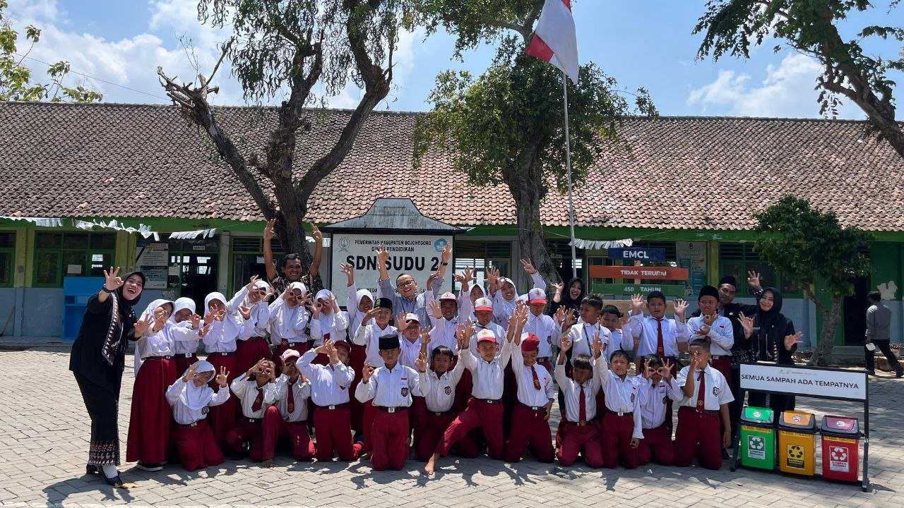 Belajar Pilah Sampah Sambil Bermain, Cara Unik SDN...
