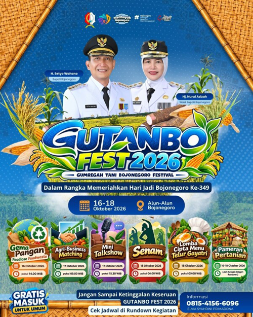 GUTANBO FEST 2026 Siap Digelar, Simak Jadwalnya!