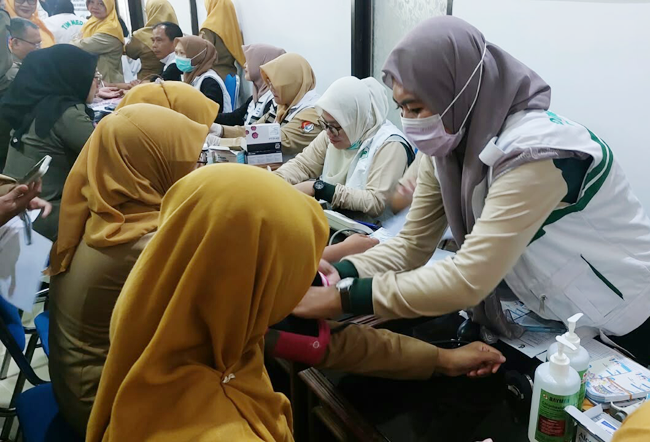 Deteksi Dini Penyakit, ASN Pemkab Bojonegoro Ikuti CKG