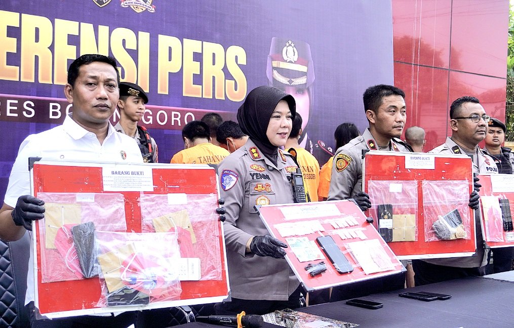 Polisi Bongkar 8 Kasus Narkoba di Bojonegoro, Sita...