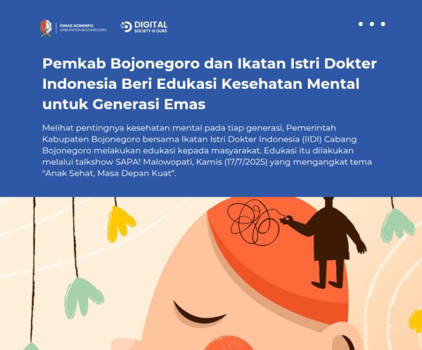 Pemkab Bojonegoro dan IIDI Edukasi Kesehatan Mental untuk Generasi Emas