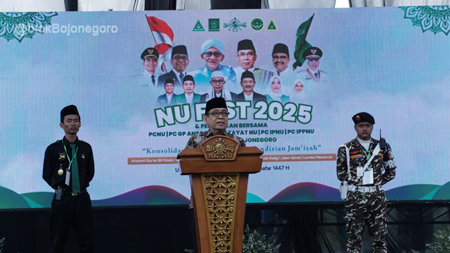 Menko PMK Lakukan Pembinaan PCNU Bojonegoro dan Banom