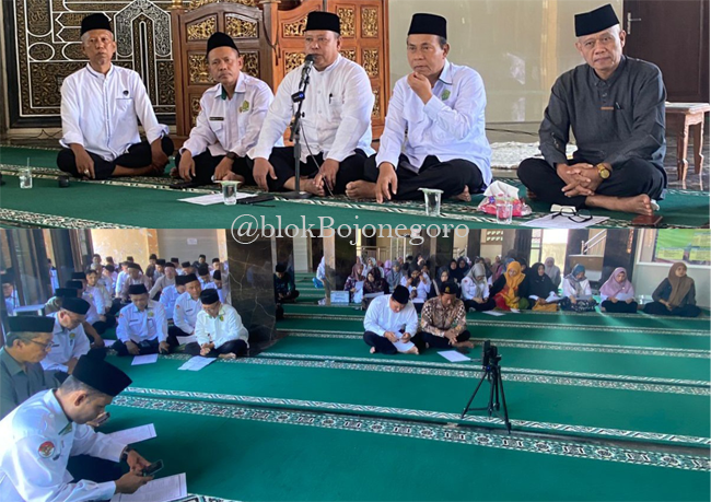 Istighosah Serentak Kemenag Bojonegoro, Doa untuk Negeri di Tengah Situasi Kurang Kondusif