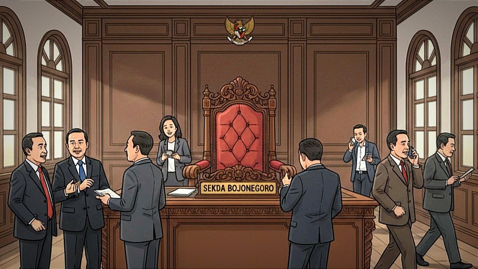 Belum Ada yang Mendaftar Seleksi Sekda Bojonegoro, Beberapa Nama Pejabat Diperbincangkan