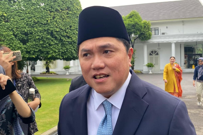 Erick Thohir Serahkan Status Ketua PSSI ke FIFA, Usai Dilantik Jadi Menpora