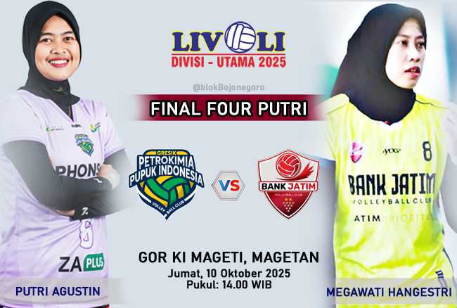 PREVIEW: Petrokimia Gresik Vs Bank Jatim, Pemain Kuat Melawan Penyerang Ganas