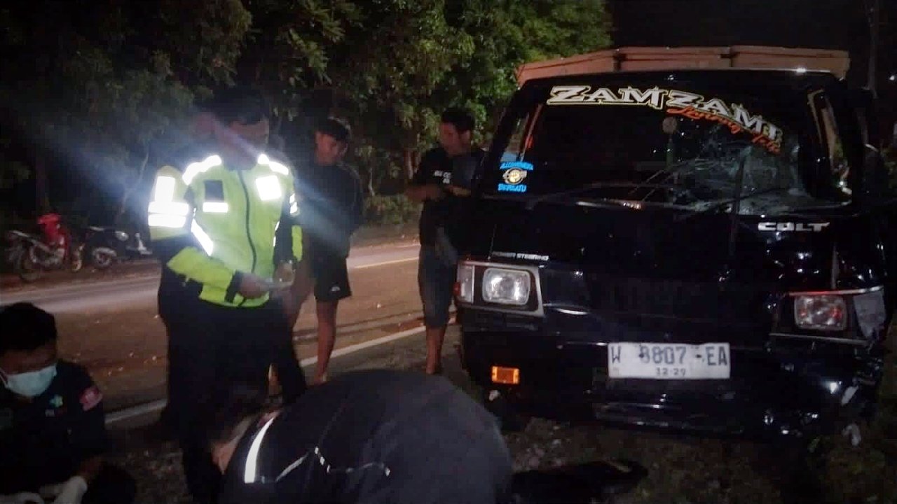 Dua Pelajar di Bojonegoro Meregang Nyawa Usai Tabrak Pikap