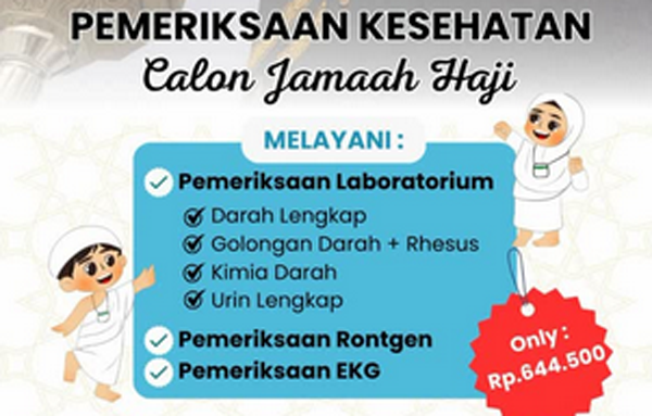 Pemeriksaan Kesehatan Calon Jemaah Haji Tahun 2026