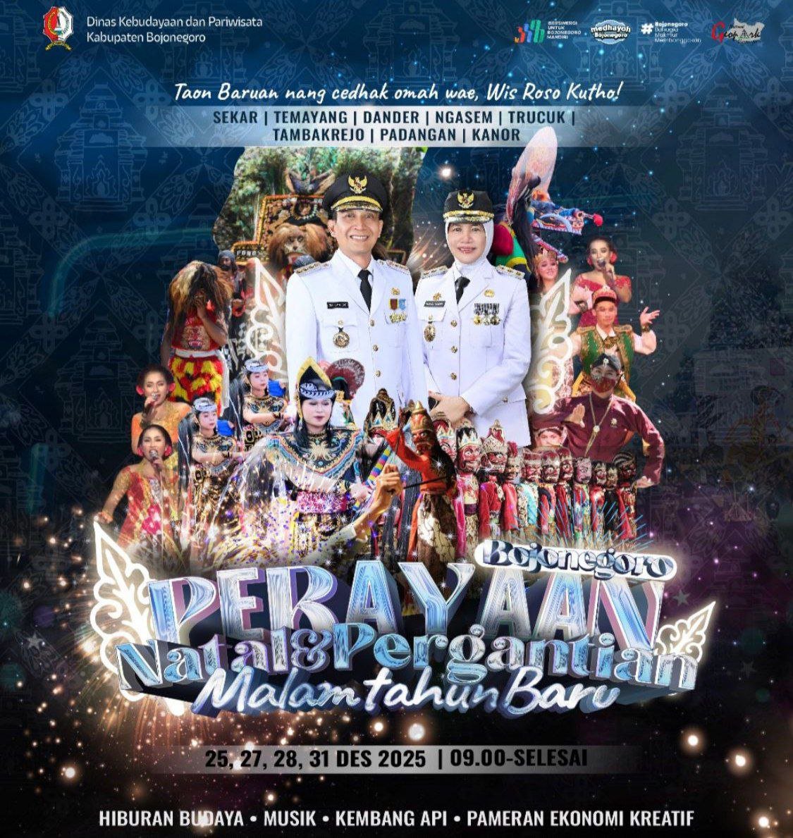 Pemerataan Hiburan Akhir Tahun, Pemkab Bojonegoro Gelar Event di Sejumlah Kecamatan dan Destinasi Wisata