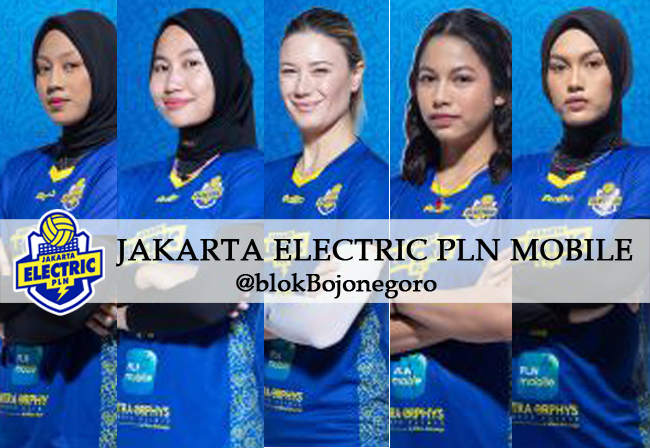 Inilah Susunan Lengkap Tim Jakarta Electric PLN Mobile di Proliga 2026