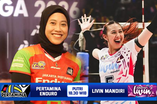 Pertamina Enduro Vs Livin Mandiri: Saatnya Megawati Kejar Top Skor atau Syelomitha dan kawan-kawan Bisa Menang