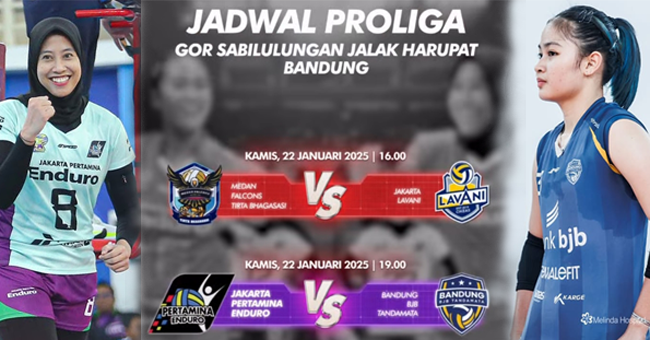 Pertamina Enduro Vs BJB Tandamata: Adu Garang Megatron dan Calista Maya
