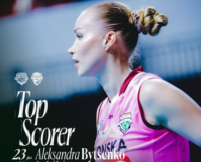 Aksi Oleksandra Bytsenko di Proliga 2026 Bareng Gresik Phonska Plus Pupuk Indonesia