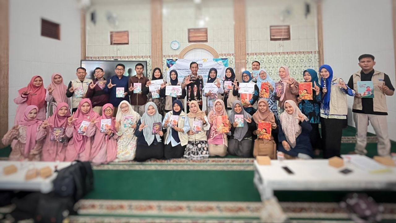 Forum TBM Bojonegoro Susun Program 2025–2030, 17 TBM Terima Bantuan Buku