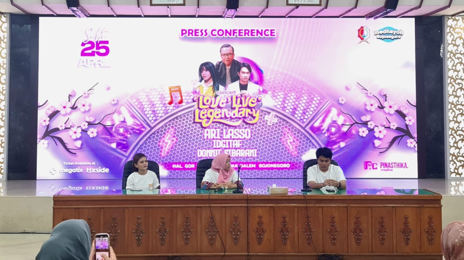 Konser “Love Live Legendary” Digelar di Bojonegoro, Hadirkan Ari Lasso hingga Idgitaf