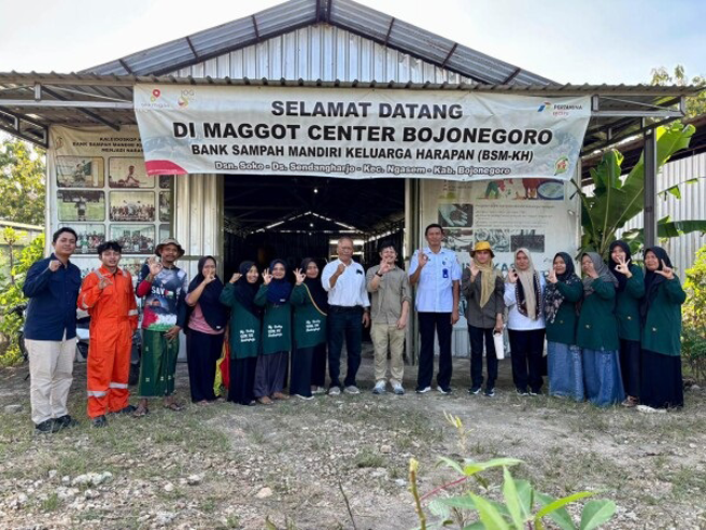 BSMKH di Ngasem-Bojonegoro yang Olah Sampah Jadi Bahan Bakar Alternatif dan Bayar PBB Warga