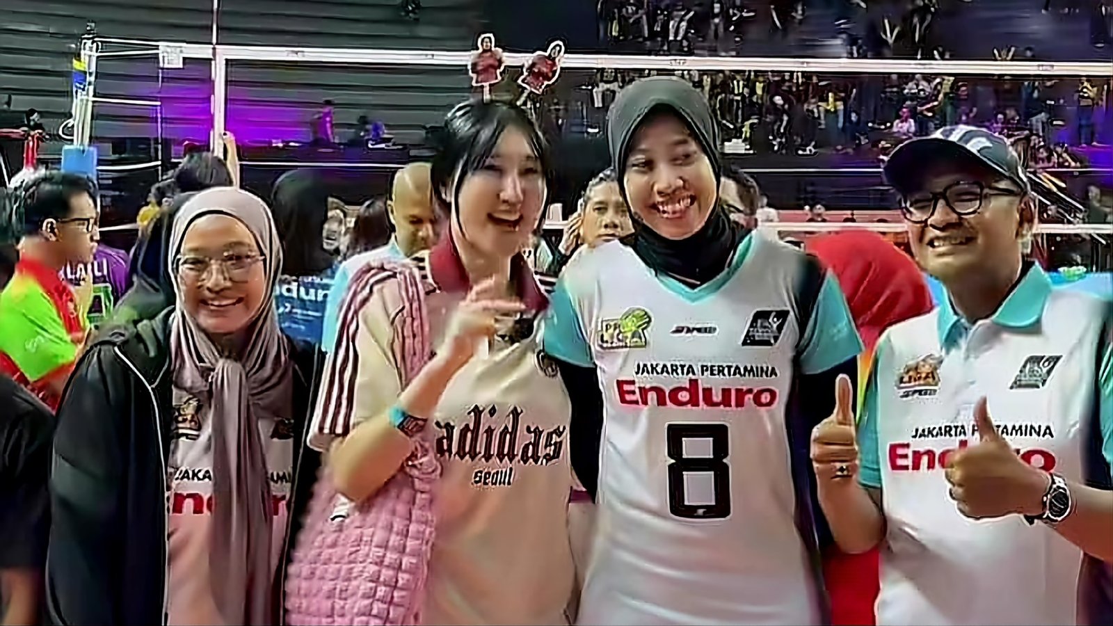 Didukung Kapten Red Spark Yeum Hye Seon di Pinggir Lapangan, Megatron Menang