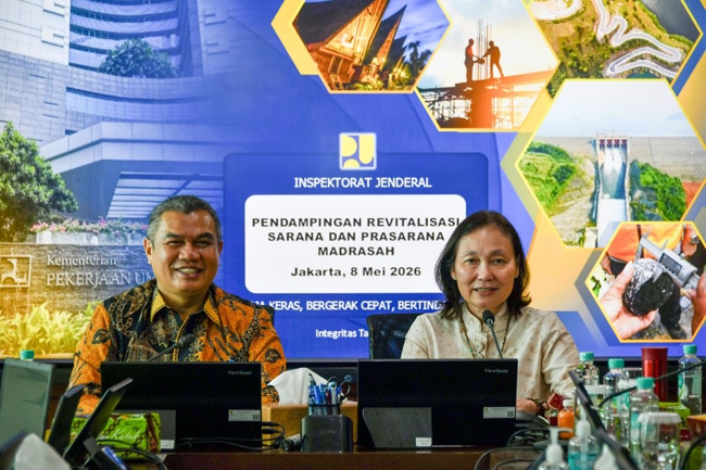 Kementerian PU dan Itjen Kemenag Sinergikan Pengawasan Revitalisasi 1.414 Madrasah PHTC