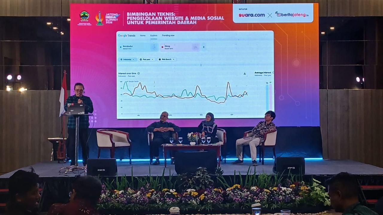 Bimtek Jateng Media Summit 2026 Dorong Pemda Gunakan Data dan AI untuk Komunikasi Digital
