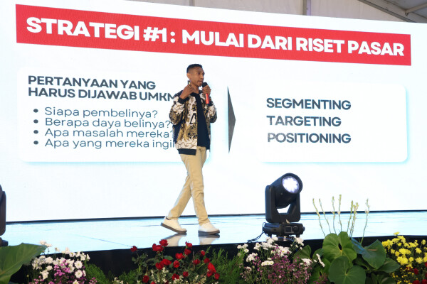 Talkshow Strategi Pemasaran Inovatif UMKM dan Ekraf di BWBF 2026