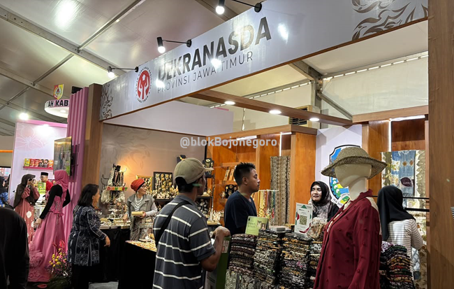 Suasana Bojonegoro Wastra Batik Festival 2026 Setelah Dibuka