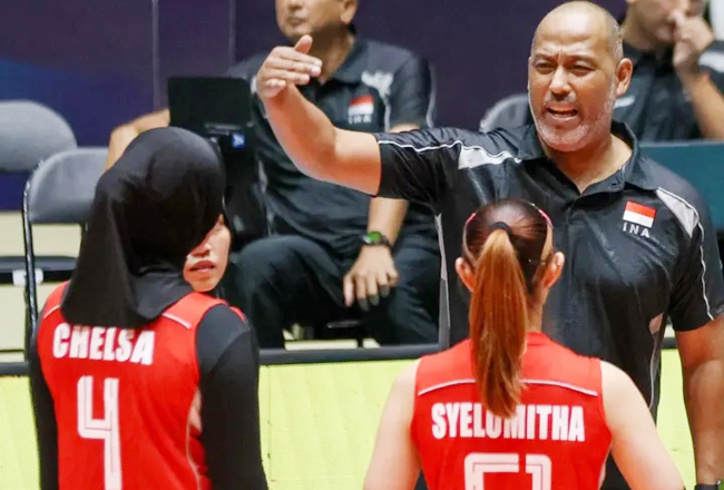 Klasemen Akhir Grup B, Timnas Voli Putri Indonesia Urutan ke 3, Perebutan Tempat ke 5